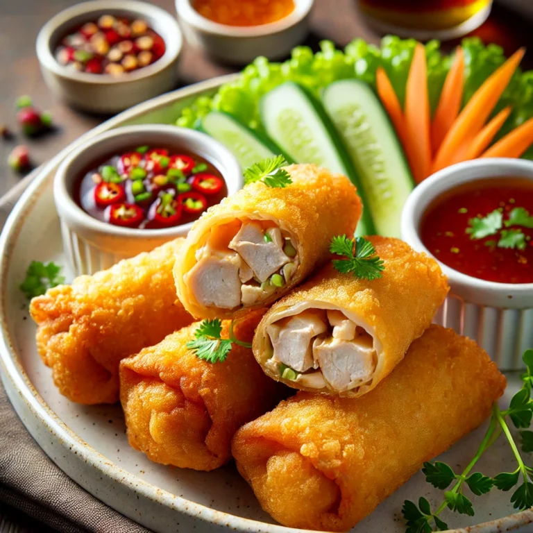 Casa Solona Chicken Egg Rolls