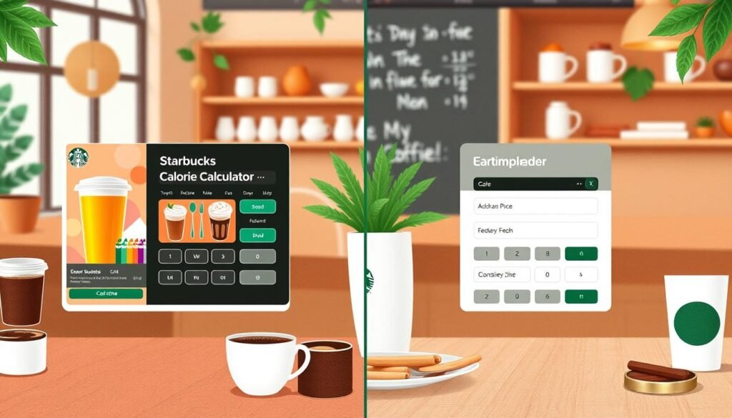 Comparing Starbucks Calorie Calculators