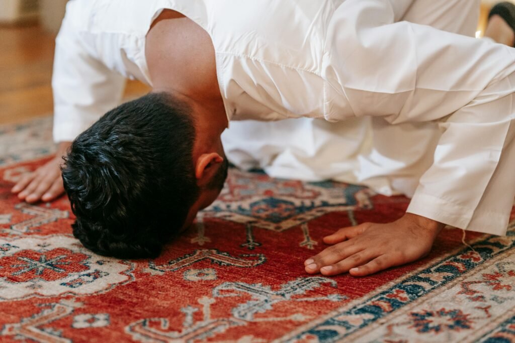 Calories burned during Islamic prayer